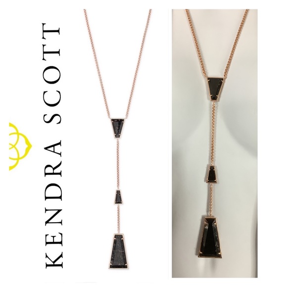 Kendra Scott Jewelry - 🐘🐘💓 Kendra Scott Rose Gold “Y” Necklace
